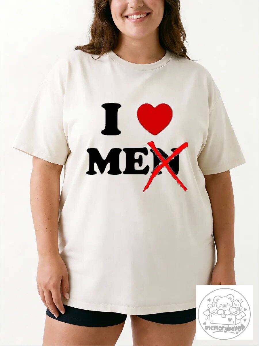 I Love Me Not Men Funny Sarcastic Graphic T-Shirt
